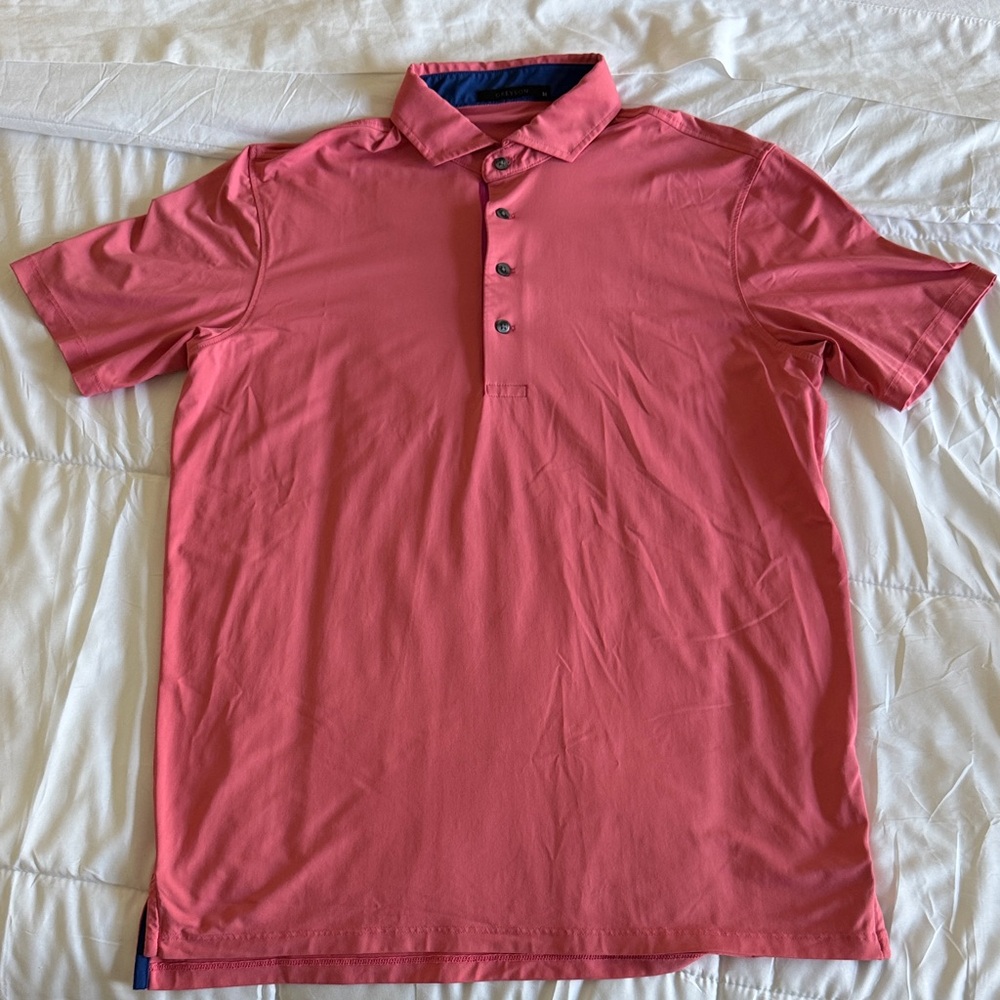 Greyson Men’s Pink Polo Shirt